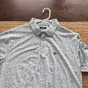 Breezy Golf -  Green Patterned Polo Shirt tacos and tequila